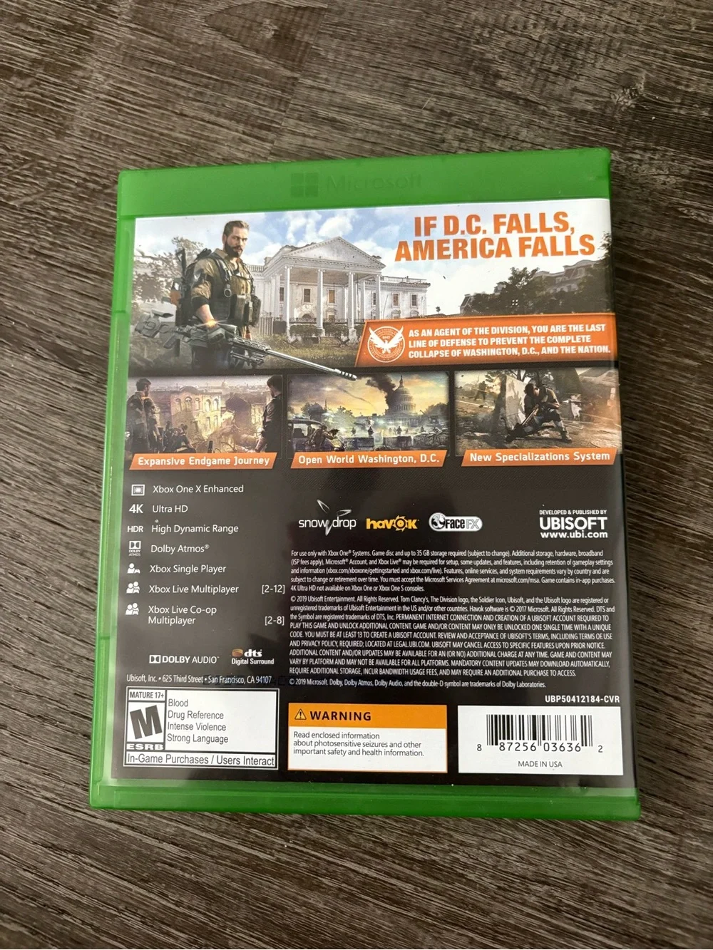Xbox tom clancy
